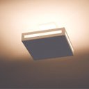 Ver imagem 1 de Luminária Plafon Rebatedor Luz Indireta com Acrílico30cm Branco Rl