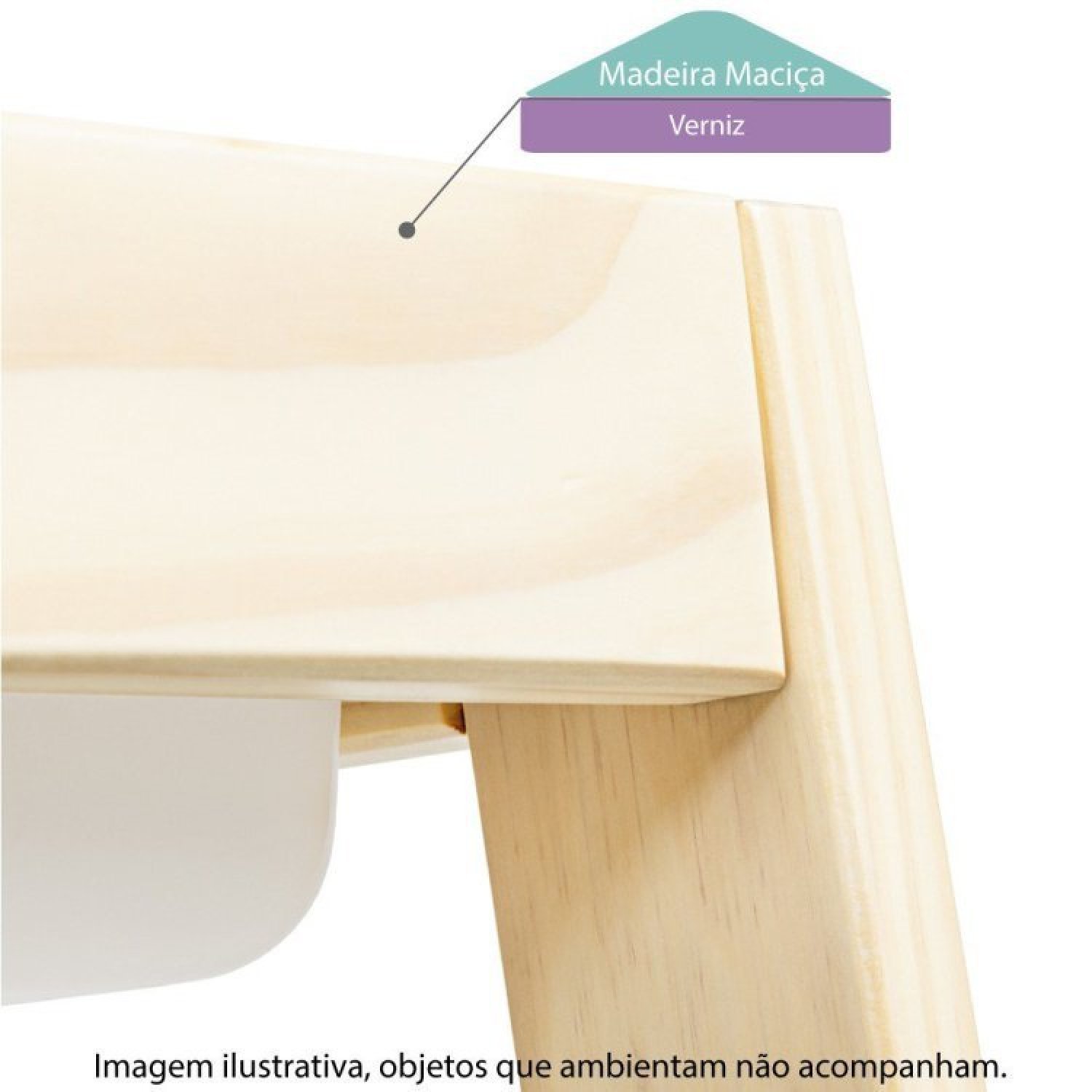 Mesa Infantil Sensorial Montessoriana Casatema - 3