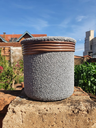 Ver imagem 6 de Kit Vaso de Barro Areia Terrilho 16cm Cinza