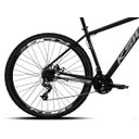Ver imagem 3 de Bicicleta Aro 29 Ksw Xlt 21 Marcha Freio a Disco Cor:preto+prata;tamanho:15