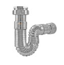 Ver imagem 1 de Sifão Universal Tubo Extensível Longo Pvc Metalizado 120cm