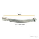 Ver imagem 3 de Sifão Universal Tubo Extensível Longo Pvc Metalizado 120cm