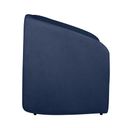 Ver imagem 3 de Poltrona Decorativa Bouclê Azul Marinho - Vallisa Decor