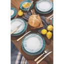 Ver imagem 2 de Aparelho De Jantar Porcelana Decorada 20 Peças Clarice Tramontina 96011/787