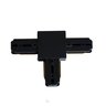 Conector Poptem Emenda Em T Preto Para Trilho Eletrificado - - 1