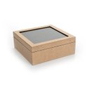 Ver imagem 5 de Caixa para 9 Relógios Flocada com Visor Josely Flocados