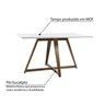 Mesa de Jantar Lizzi com Pés Cruzados 135cm Casatema MadeiraOriginals - 2