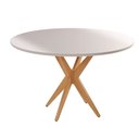 Ver imagem 1 de Mesa de Jantar Simpatia Redonda Tampo 108cm Pés Madeira Maciça Jcm