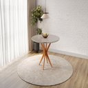Ver imagem 2 de Mesa de Jantar Simpatia Redonda Tampo 108cm Pés Madeira Maciça Jcm