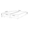 Base Box King Zeus Viero 25x193x203cm - 2