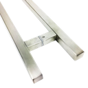 Ver imagem 5 de Puxador para Portas Aristocrata Escovado 60 Cm