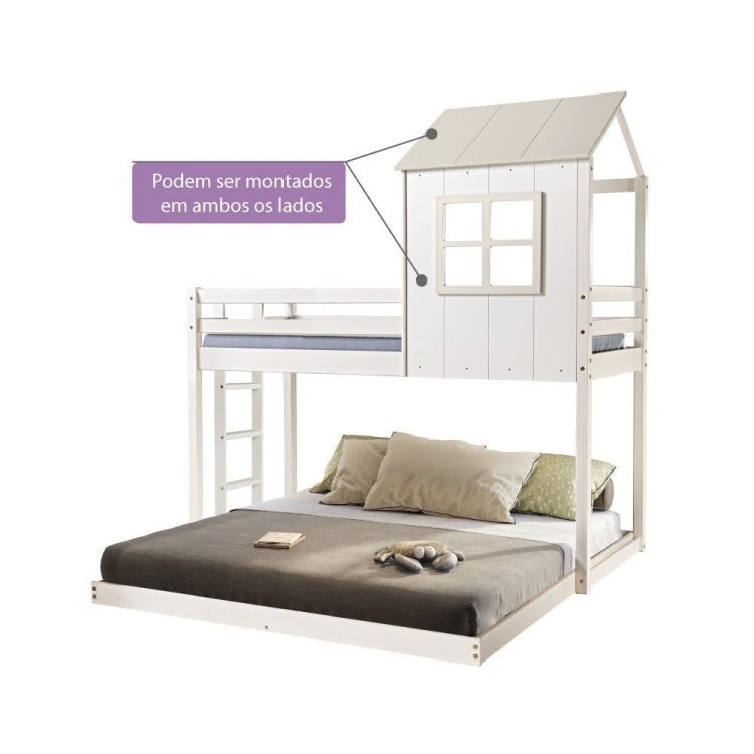 Beliche Queen Montessoriano Cabana Family Casatema - 5