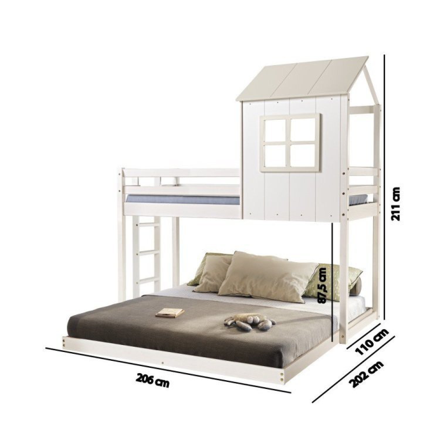 Beliche Queen Montessoriano Cabana Family Casatema - 6