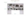 Quarto Infantil Chiara Guarda Roupa De 2 Portas + Modulo Aéreo + Cama + Auxiliar - Phoenix - 3