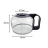 Jarra Compatível para Cafeteira Electrolux Efficient Ecm10 - 3