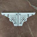 Ver imagem 6 de Par Mãos Francesas Brancas em Aço 20cm 4x4 Life Style Jipeiro Decorativas Zarg