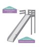 Kit Plataforma com Escorregador Para Cama Prime Alta II Casatema MadeiraOriginals - 3