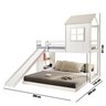 Beliche Queen Montessoriano Cabana Family com Escorregador e Estante Casatema MadeiraOriginals - 8
