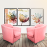 Kit 2 Poltrona Bia Para Clinica de Estética - Rosa - 1