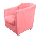 Ver imagem 4 de Kit 2 Poltrona Bia Para Clinica de Estética - Rosa