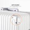 Mala de Viagem Grande 32kg Policarbonato Abs Noruega Maloa:branco - 4