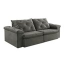 Ver imagem 7 de Sofá Retrátil 2 Lugares 242cm Astor 2103 Cinza