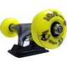 Par De Truck Skate + Roda Skate + Rolamento Skate + Parafuso - DOUT BASE PRETA - 2