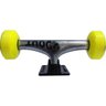 Par De Truck Skate + Roda Skate + Rolamento Skate + Parafuso - DOUT BASE PRETA - 3