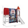 Cama com Escorregador Joy e Dossel Barraca Toy Story Disney com 1 Torre Pura Magia - 3