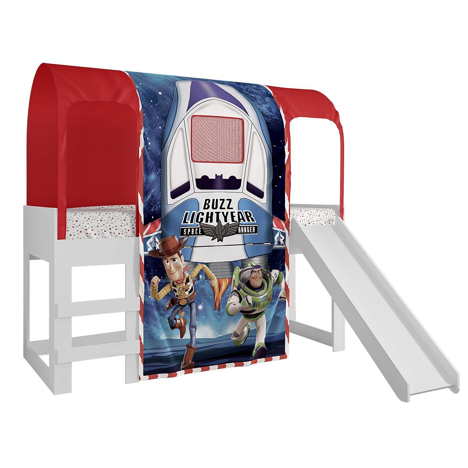 Cama com Escorregador Joy e Dossel com LED Toy Story Disney Pura Magia - 2