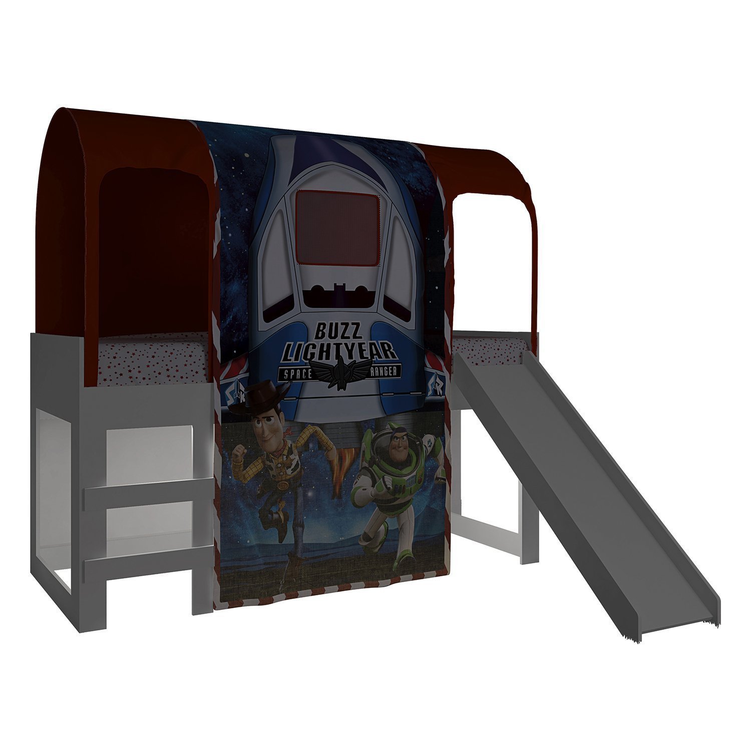 Cama com Escorregador Joy e Dossel com LED Toy Story Disney Pura Magia - 7