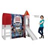 Cama com Escorregador Joy e Dossel Toy Story Disney com 1 Torre e LED Pura Magia - 5
