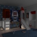 Ver imagem 4 de Cama com Escorregador Joy e Dossel Toy Story Disney com 1 Torre e LED Pura Magia