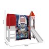 Cama com Escorregador Joy e Dossel Toy Story Disney com 1 Torre e LED Pura Magia - 3