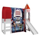 Ver imagem 2 de Cama com Escorregador Joy e Dossel Toy Story Disney com 1 Torre e LED Pura Magia