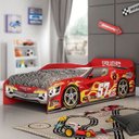 Ver imagem 1 de Cama Infantil Carro Evolution Car Vermelho