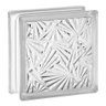 Kit 10 Tijolos Bloco de Vidro Transparente 19x19x8 Folhas - 2