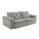 Ver imagem 7 de Sofá Retrátil 2 Lugares 242cm Astor 2107 Cinza Prateado