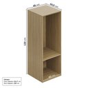 Ver imagem 3 de Guarda Roupa Modular 45cm x 120cm Frame Yescasa