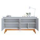 Ver imagem 4 de Aparador para Sala Buffet Ambiente Classic 1.8 Branco Acetinado - Imcal