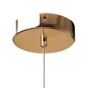 Ver imagem 6 de Lustre Pendente Led 3w Globo Lichia Vidro G9 Multicor Bivolt