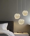 Ver imagem 4 de Lustre Pendente Led 3w Globo Lichia Vidro G9 Multicor Bivolt
