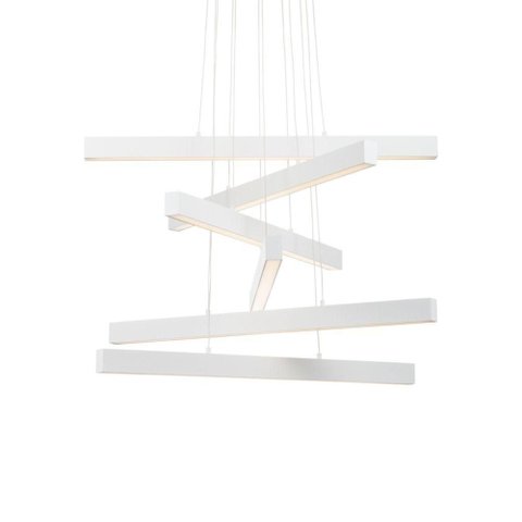 Lustre Pendente Newline Fit Led 715 Bivolt Branco 4000k Luz Neutra