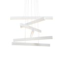 Ver imagem 1 de Lustre Pendente Newline Fit Led 715 Bivolt Branco 4000k Luz Neutra