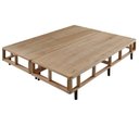 Ver imagem 3 de Somiê Eco Paglia Liso Queen 158x198x40cm Bege Ecoflex