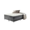 Cama Box Queen Cinza + Colchão Molas Ensacadas Suporte 200 Kg Fort Wayne 158x198x67cm - 1
