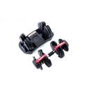 Ver imagem 4 de Dumbell Halter Ajustavel Regulável Vermelho 24kg Vermelho .