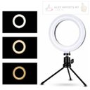 Ver imagem 4 de Iluminador Led Ring Light 6 Polegadas 16cm Excelente Luz