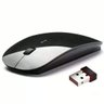 Mouse Óptico Recarregável Slim 2.4 Ghz Sem Fio 1600 Dpi Knup G21 - Preto - 1
