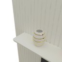 Ver imagem 7 de Rack com Painel Ripado para TV até 84 Polegadas LED 3 Gavetas com Rodízios 230cm Gelius Naturale